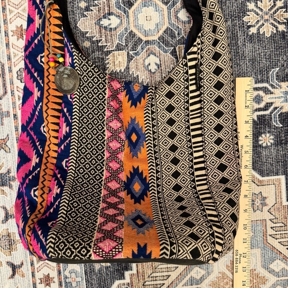 Catori Women’s Bohemian Multi-Color and Pattern Shoulder Bag - Picture 16 of 16